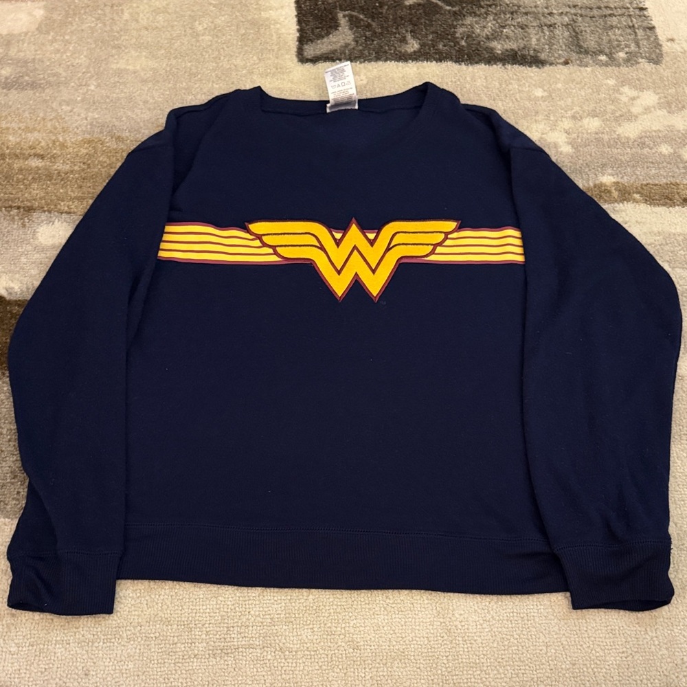Wonder Woman Navy Sweatshirt